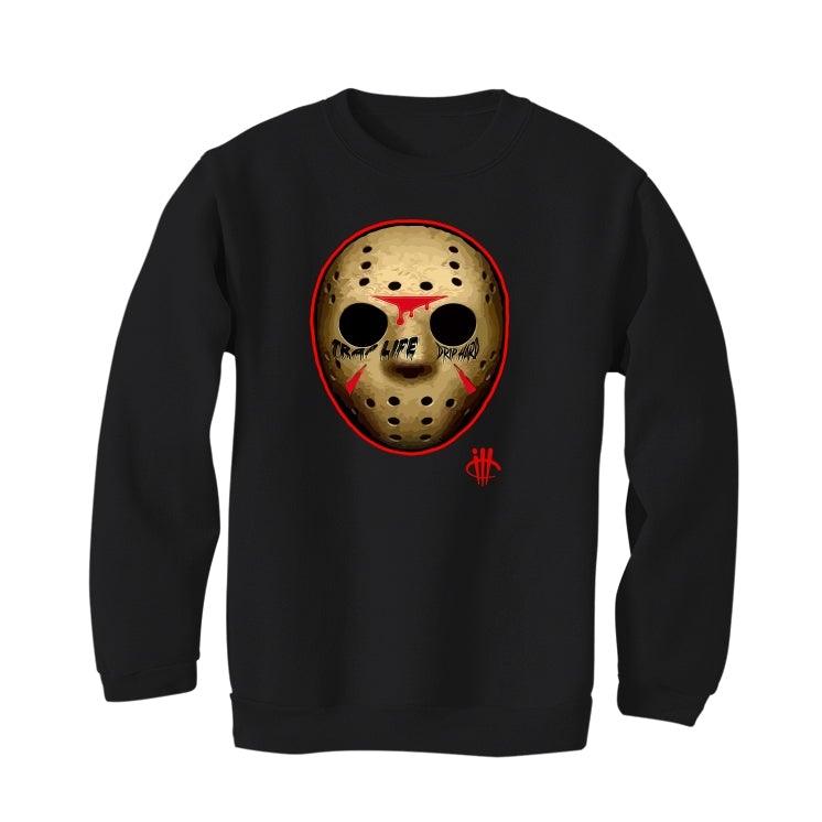 AIR JORDAN 35 - Black/Red Black T-Shirt (mask ill) - illCurrency Sneaker Matching Apparel