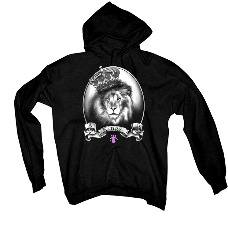 Air Jordan 7 GS “Barely Grape” Black T-Shirt (King's Life)