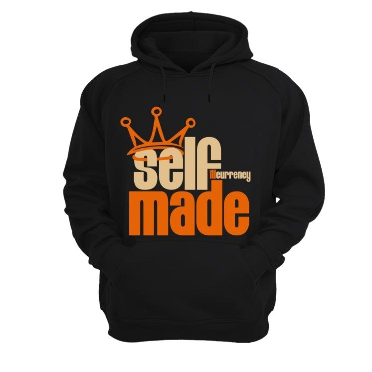 Air Jordan RETRO 1 (Orange black) 2019 Black T-Shirt (Self Made) - illCurrency Sneaker Matching Apparel