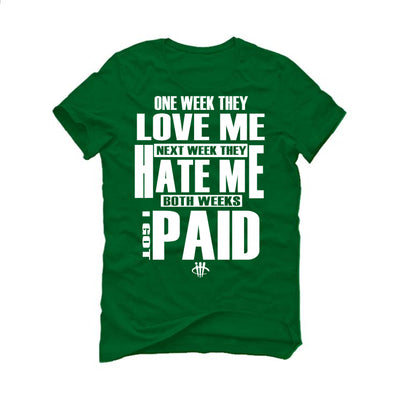 Air Jordan 2 “Lucky Green” Pine Green T-Shirt (Paid)