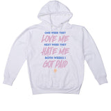 Matching hoodie, same design