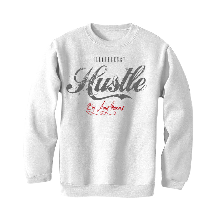 Air Jordan 3 White Cement Reimagined - White T-Shirt (Hustle By Any Means)