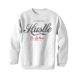 Air Jordan 3 White Cement Reimagined - White T-Shirt (Hustle By Any Means)