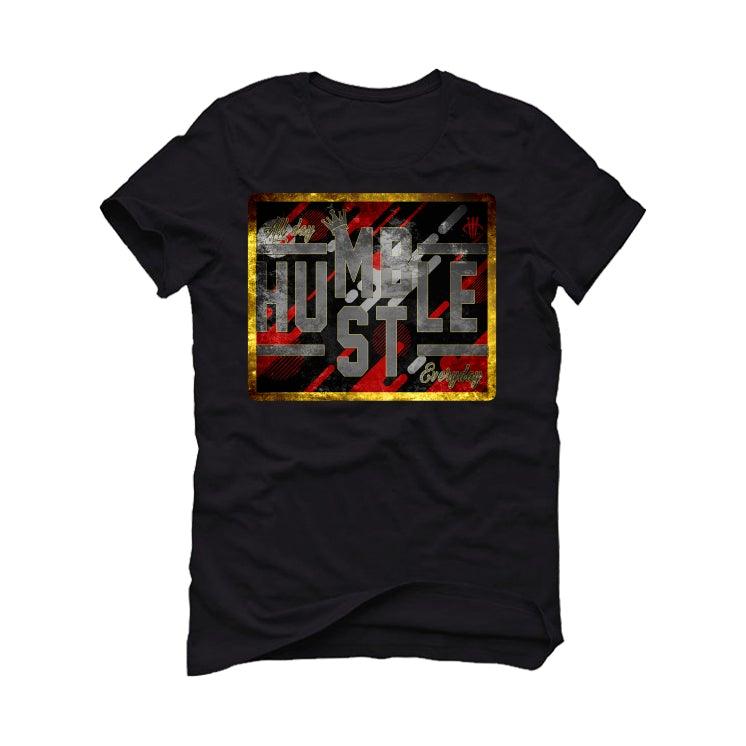 Air Jordan 9 “Chile Red” Black T-Shirt (ALWAYS HUSTLE) - illCurrency Sneaker Matching Apparel