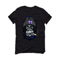 Air Jordan 9 "Racer Blue 3M" Black T-Shirt (G Smoker) - illCurrency Sneaker Matching Apparel
