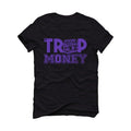 Air Jordan 13 “Court Purple” Black T-Shirt (trap house) - illCurrency Sneaker Matching Apparel