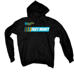 Air Jordan 5 “Aqua” Black T-Shirt (Fast Money)