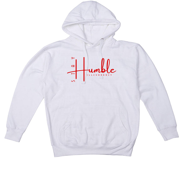 Air Jordan 11 “Cherry” White T-Shirt (Stay Humble)