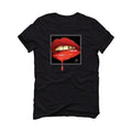 Air Jordan 1 High OG “Electro Orange” 2021 Black T-Shirt (LIPSTICK) - illCurrency Sneaker Matching Apparel