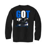 Air Jordan 5 “Racer Blue” Black T-Shirt (Got Em) - illCurrency Sneaker Matching Apparel