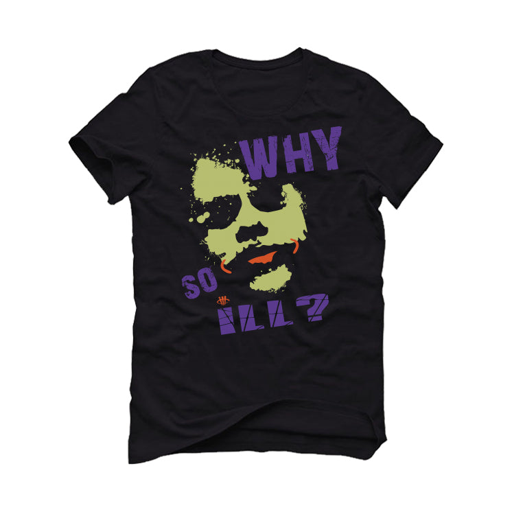 Air Jordan 4 “Canyon Purple” Black T-Shirt (Why So ill)