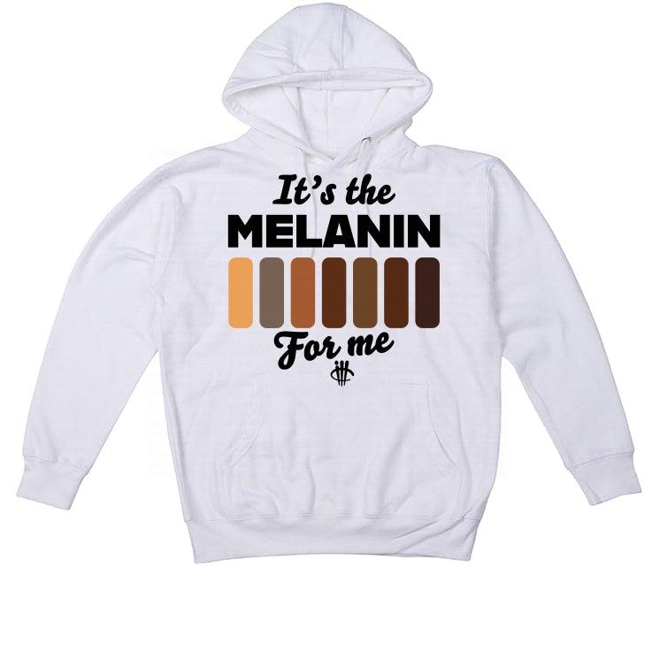 BLACK HISTORY MONTH White T-Shirt (MELANIN FOR ME) - illCurrency Sneaker Matching Apparel
