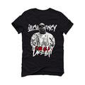 Quartersnacks x Nike SB Dunk Black T-Shirt (It was all a dream) - illCurrency Sneaker Matching Apparel