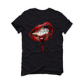 AIR JORDAN 1 HIGH OG “LIGHT SMOKE GREY” Black T-Shirt (lips unsealed) - illCurrency Sneaker Matching Apparel