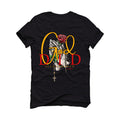 Air Jordan 7 “Citrus” 2022 Retro Black T-Shirt (God Did)