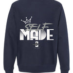Air Jordan 1 High ‘85 “Georgetown” Navy Blue T-Shirt (Self Made)