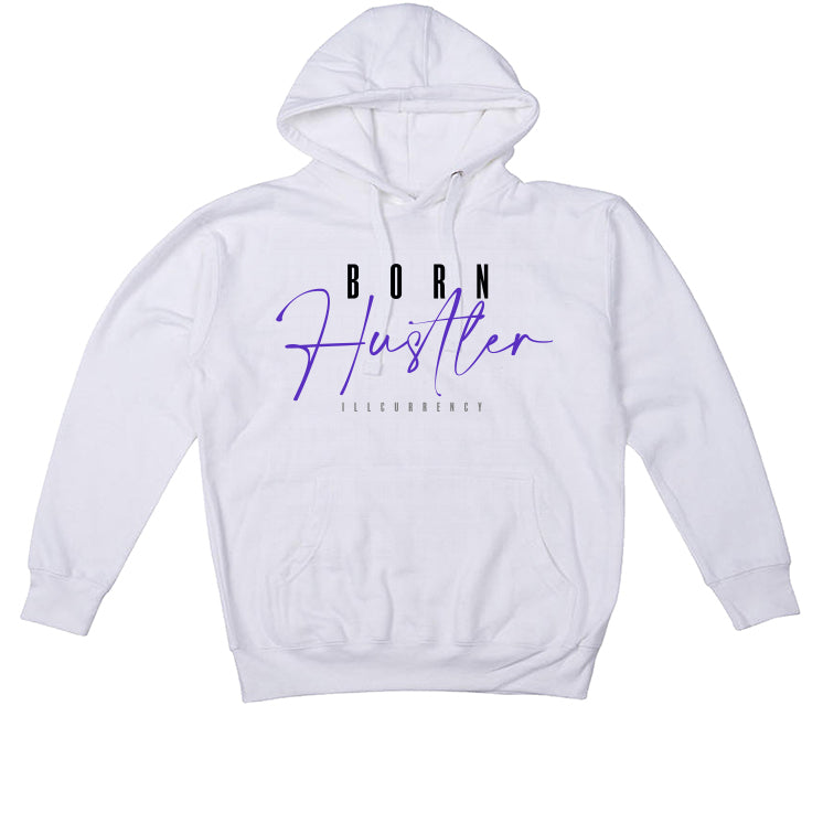 Air Jordan 5 “Concord” White T-Shirt (Born Hustler)
