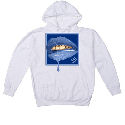 Air Jordan 5 “Stealth 2.0” Hyper Royal White T-Shirt (lipstick)
