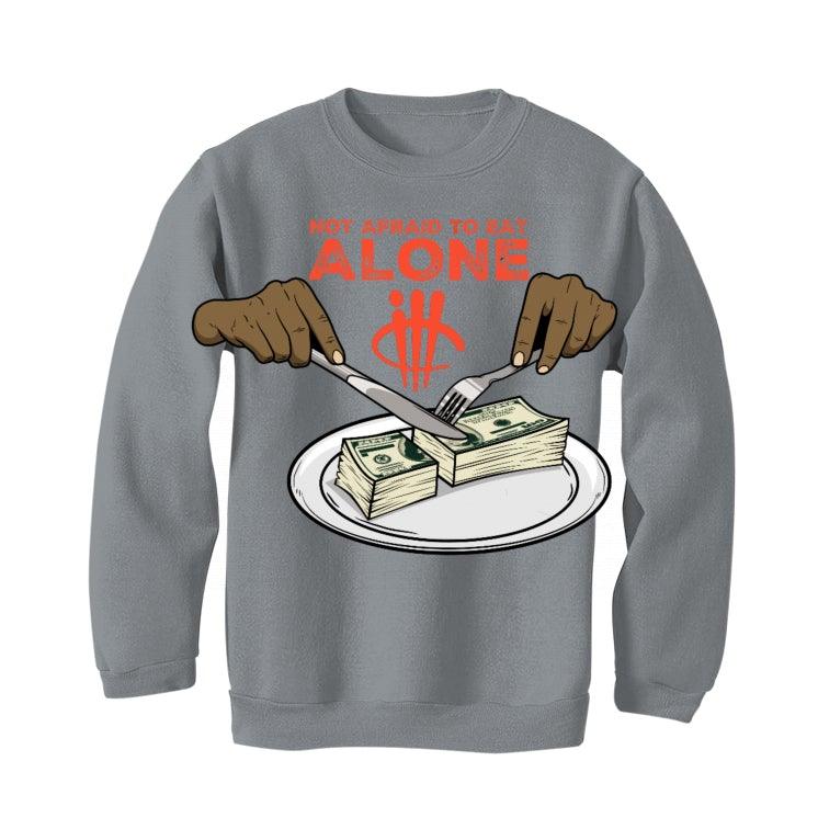 Adidas YEEZY BOOST 350 V2 “Beluga Reflective” Grey T-Shirt (Eat alone) - illCurrency Sneaker Matching Apparel