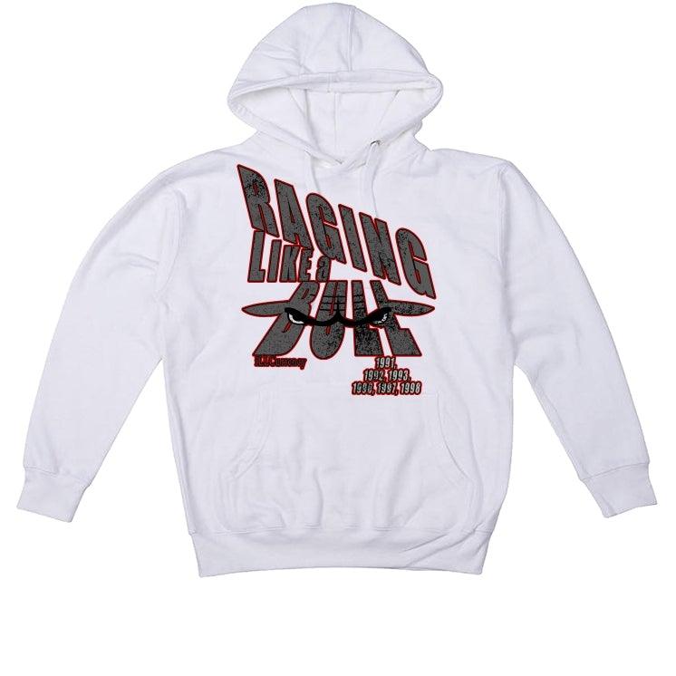 Air Jordan 5 Raging Bull White T-Shirt (RAGING LIKE A BULL (CLASSIC GREY)) - illCurrency Sneaker Matching Apparel