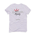 Air Jordan 4 Retro “White Oreo" 2021 White T-Shirt (Hustler Mentality) - illCurrency Sneaker Matching Apparel