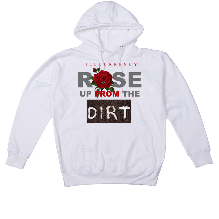Air Jordan 9 “Fire Red” White T-Shirt (Rose up from the dirt)