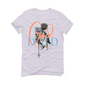 DJ Khaled x Air Jordan 5 “Crimson Bliss” White T-Shirt (GOD DID)