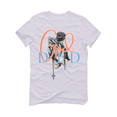 DJ Khaled x Air Jordan 5 “Crimson Bliss” White T-Shirt (GOD DID)