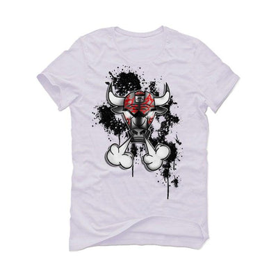 Air Jordan 4 Retro “White Oreo" 2021 White T-Shirt (Iron bull)