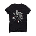 Nike Dunk High Panda "2021" Black T-Shirt (Roses) - illCurrency Sneaker Matching Apparel
