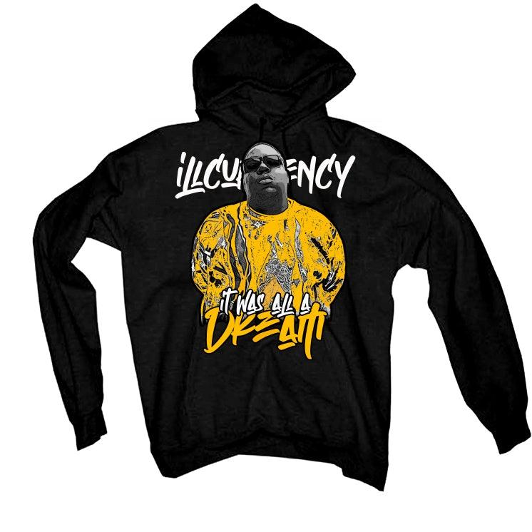 Nike dunk low "goldenrod" Black T-Shirt (Was all a dream) - illCurrency Sneaker Matching Apparel