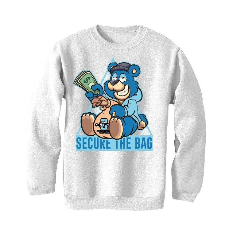 Nike Dunk Low "Dark Marina Blue" White T-Shirt (Secure the bag) - illCurrency Sneaker Matching Apparel
