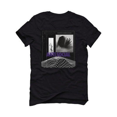 Air Jordan 13 “Court Purple” Black T-Shirt (ANTI SOCIAL)