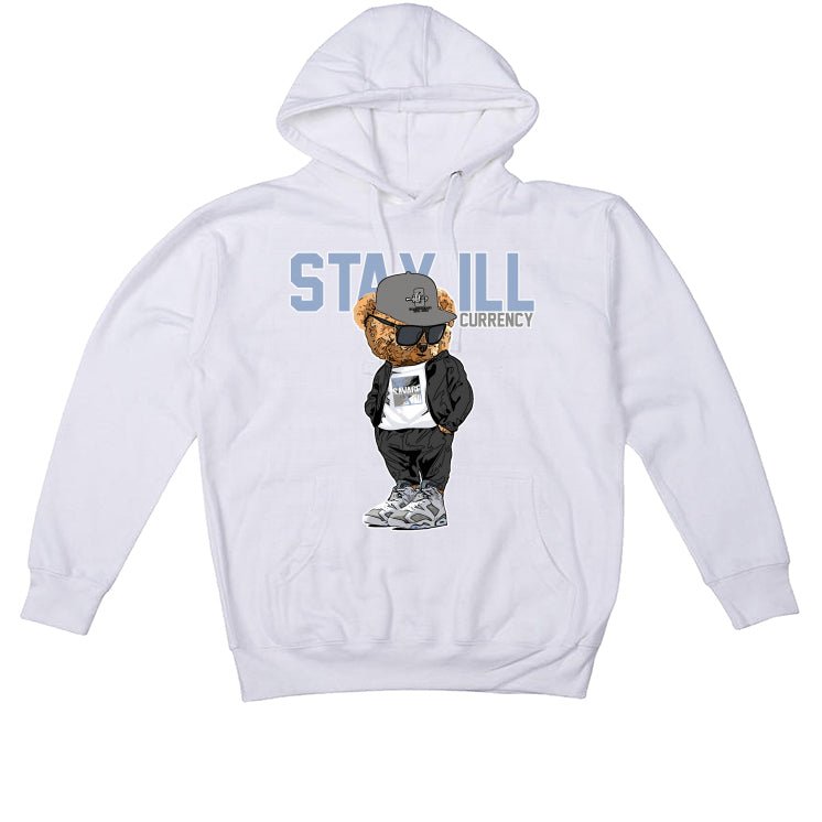 Air Jordan 6 “Cool Grey” White T-Shirt (Stay ill Bear)