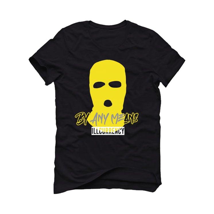 Air Jordan 4 “Lightning”2021 Black T-Shirt (By Any Means) - illCurrency Sneaker Matching Apparel