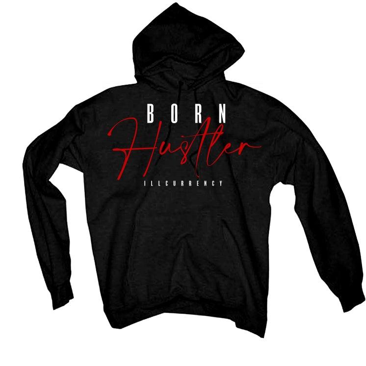 Air Jordan 1 “Bred Patent” Black T-Shirt (Born Hustler) - illCurrency Sneaker Matching Apparel