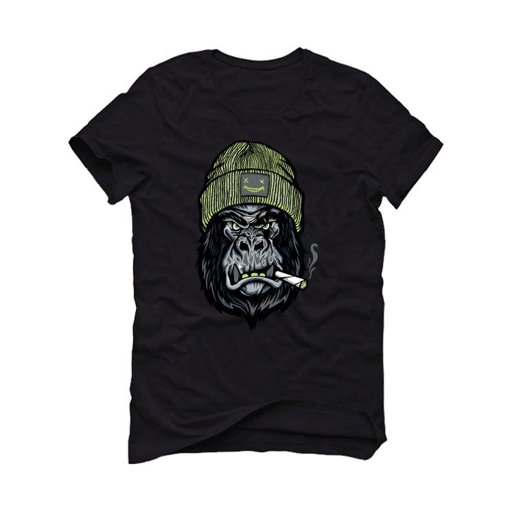 Air Jordan 4 Neon Black T-Shirt (G smoker) - illCurrency Sneaker Matching Apparel