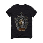 Air Jordan 1 High "Black Mocha" 2020 Black T-Shirt (illdussa) - illCurrency Sneaker Matching Apparel
