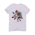 Air Jordan 12 “Twist” 2021 White T-Shirt (Roses) - illCurrency Sneaker Matching Apparel