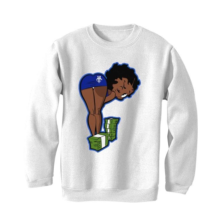 AIR JORDAN 14 “HYPER ROYAL” White T-Shirt (BOO) - illCurrency Sneaker Matching Apparel
