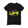 Air Jordan 4 “Lightning”2021 Black T-Shirt (Bad Choices) - illCurrency Sneaker Matching Apparel