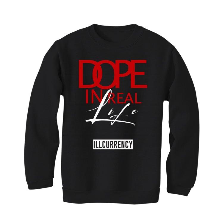 Air Jordan 4 “Red Thunder” Black T-Shirt (DOPE) - illCurrency Sneaker Matching Apparel