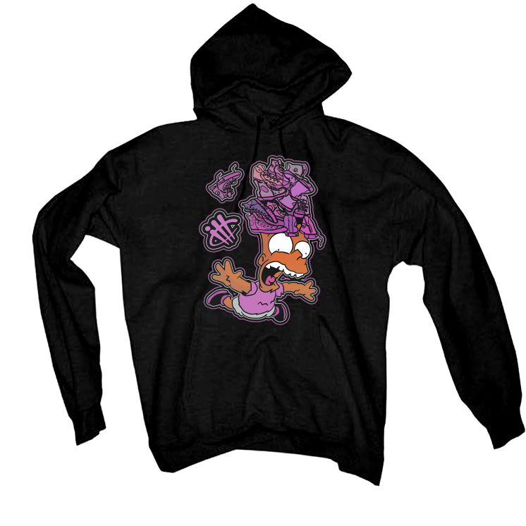 Air Jordan 7 GS “Barely Grape” Black T-Shirt (FREE FALL)