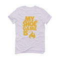 Air Jordan 14 “Light Ginger” White T-Shirt (MY SHOE)