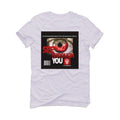 Air Jordan 12 “Playoffs” 2022 White T-Shirt (EYE SEE THROUGH YOU) - illCurrency Sneaker Matching Apparel