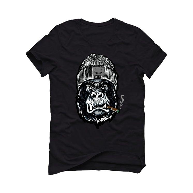 Air Jordan 11 "Jubilee" 25th Anniversary Black T-Shirt (Smokin Gorilla) - illCurrency Sneaker Matching Apparel