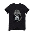 Air Jordan 11 "Jubilee" 25th Anniversary Black T-Shirt (Smokin Gorilla) - illCurrency Sneaker Matching Apparel