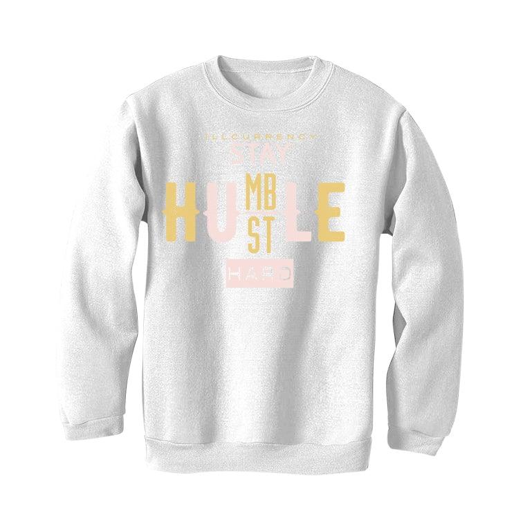 Air Jordan 6 WMNS Gold Hoops White T-Shirt (Stay Humble Hustle Hard) - illCurrency Sneaker Matching Apparel
