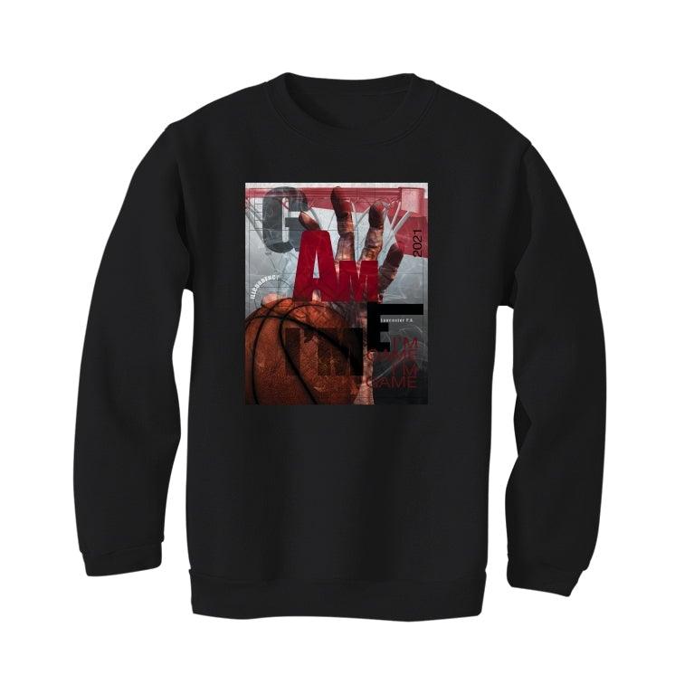 Air Jordan 13 Flint Red 2021 Black T-Shirt (I'M GAME) - illCurrency Sneaker Matching Apparel