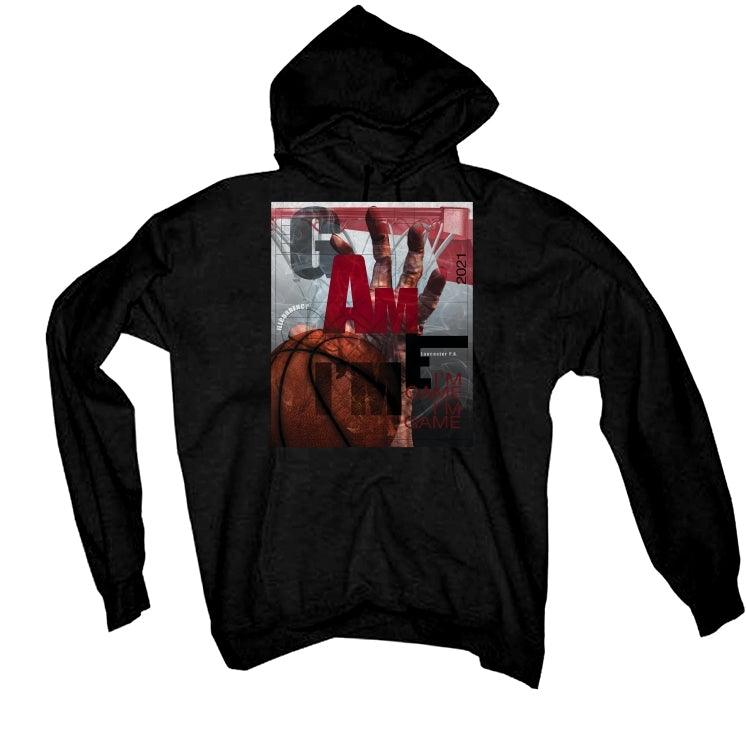 Air Jordan 13 Flint Red 2021 Black T-Shirt (I'M GAME) - illCurrency Sneaker Matching Apparel